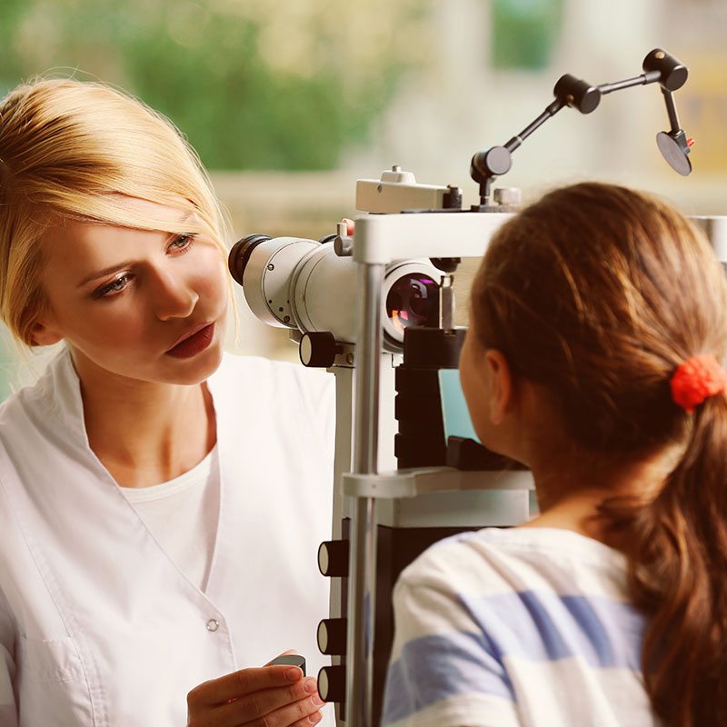 Comprehensive eye exam