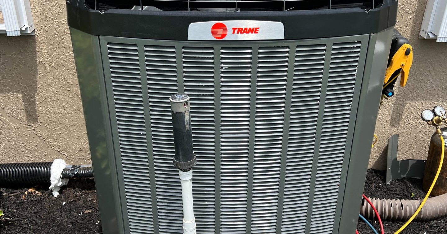 HVAC professionals at work