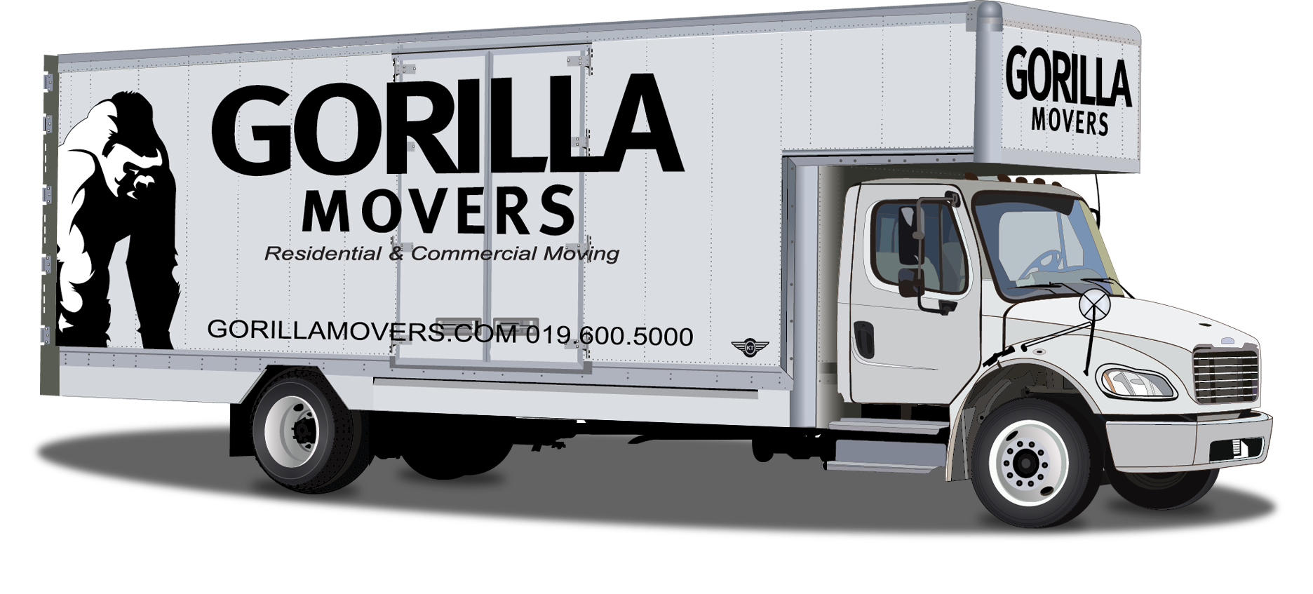 Gorilla Movers truck San Diego