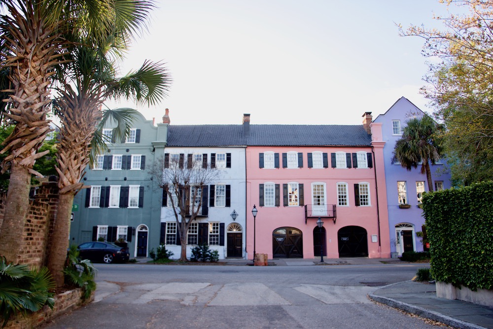 Rainbow Row, Charleston South Carolina