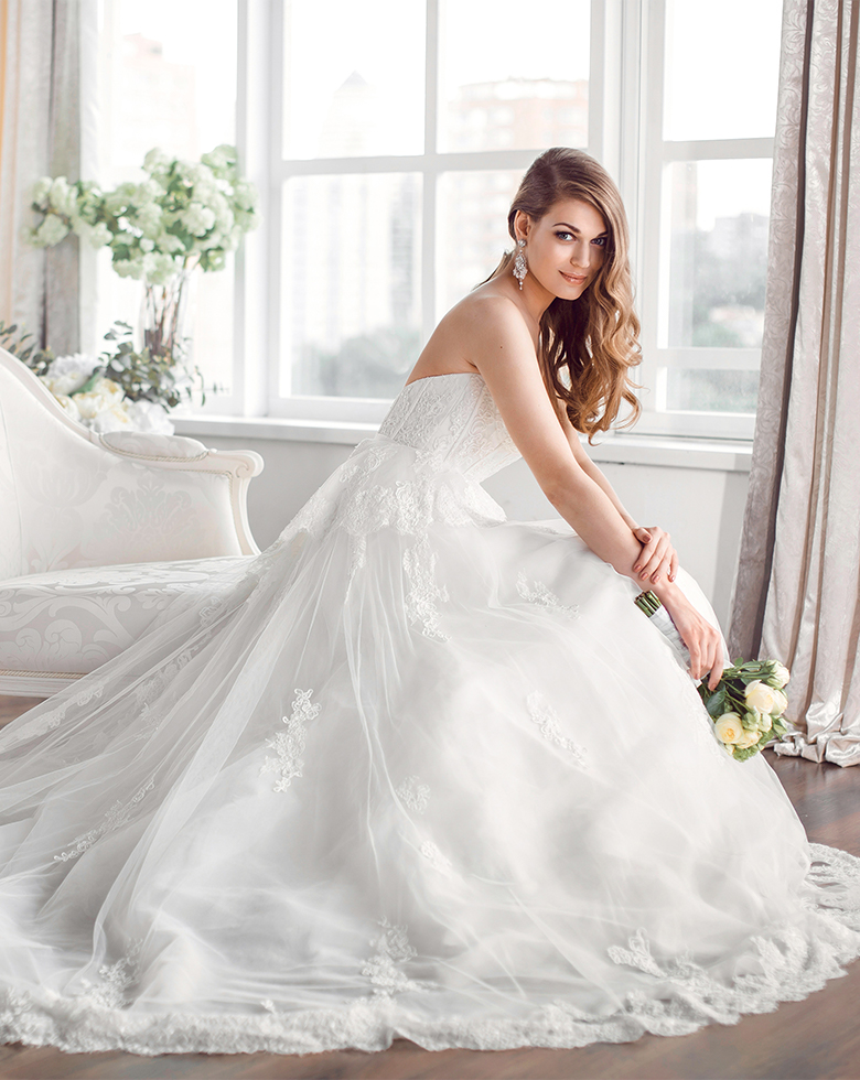 Bridal wedding gown cleaning and preservation