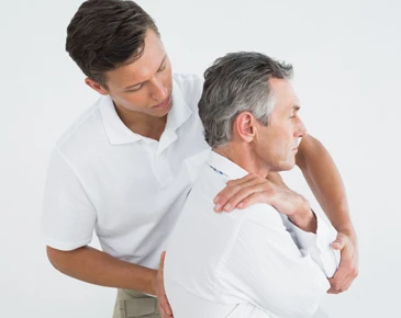 Physical therapy shoulder treatment