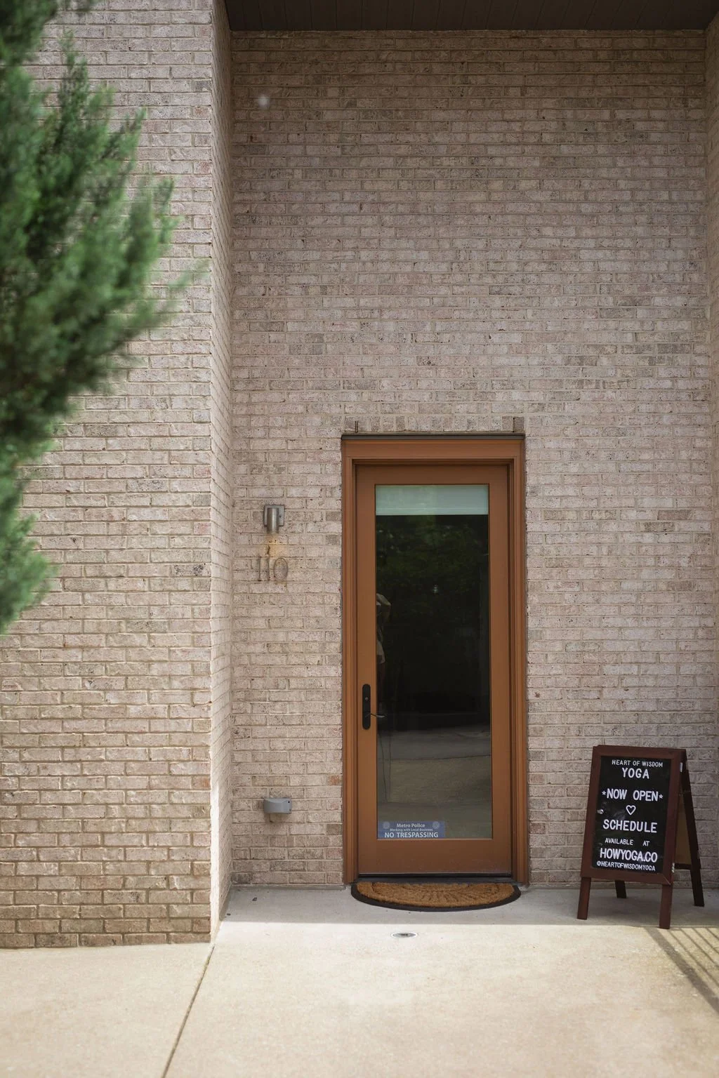 Yoga class at Heart of Wisdom