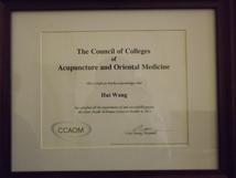 Acupuncture needles treatment