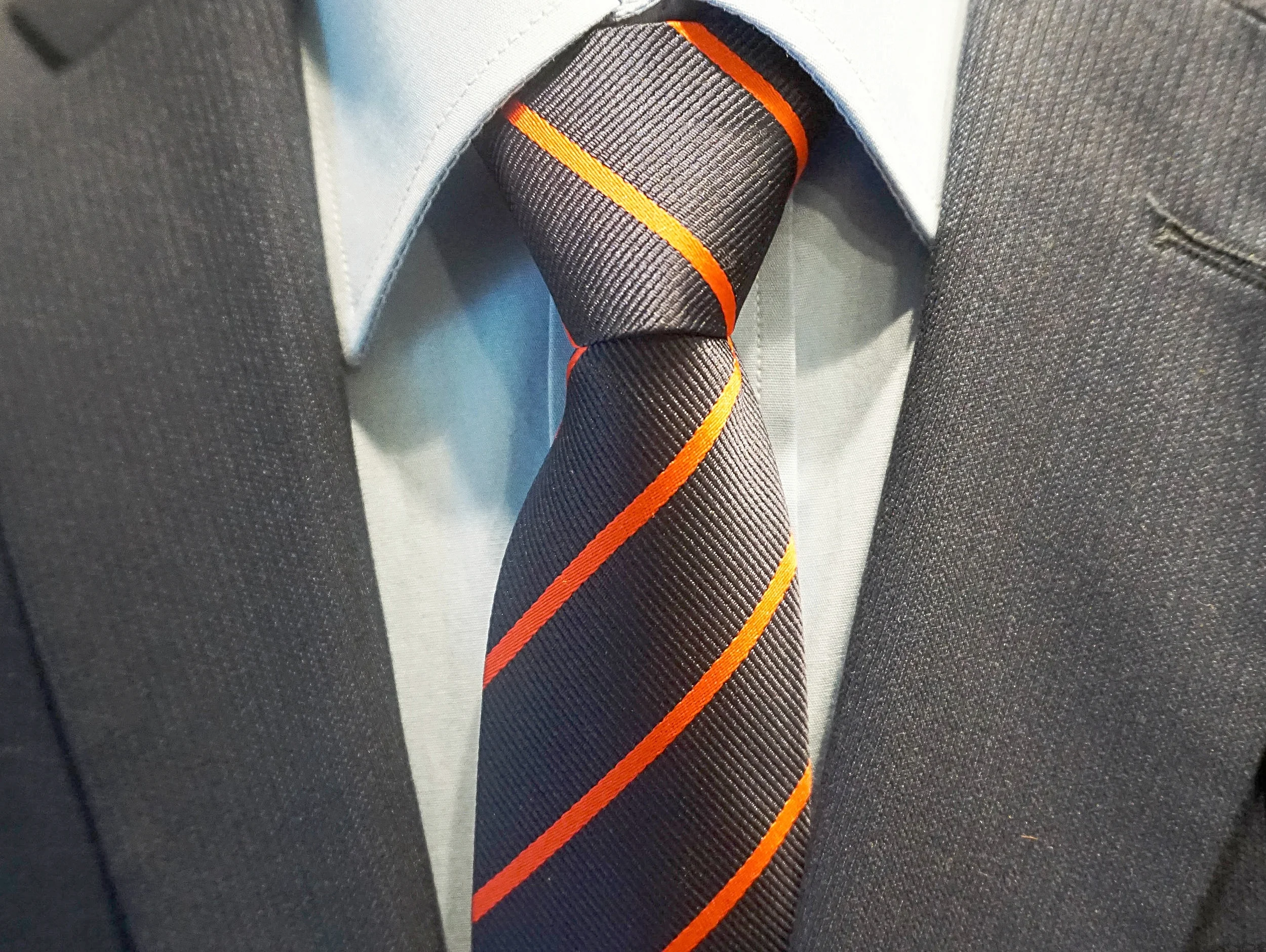 Bespoke tailored suit craftsmanship