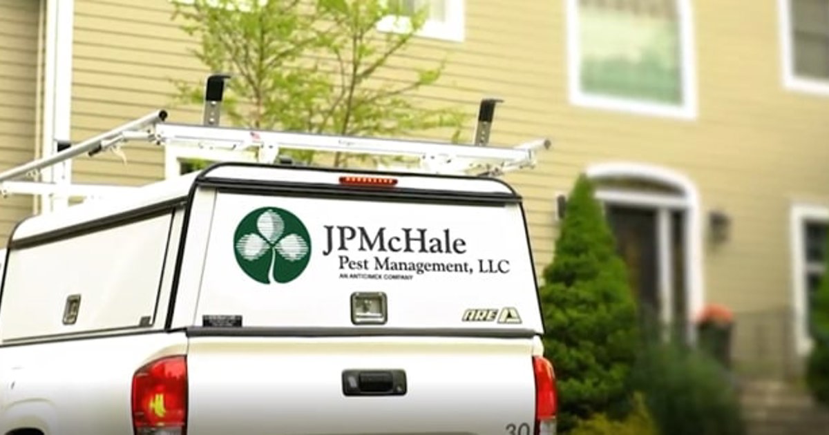 JP McHale pest management technician at work