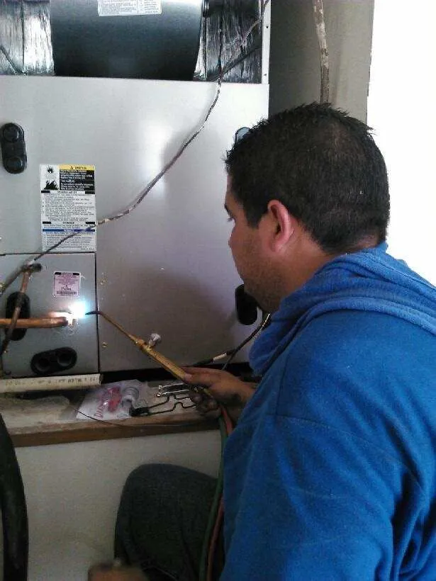 HVAC repair technician
