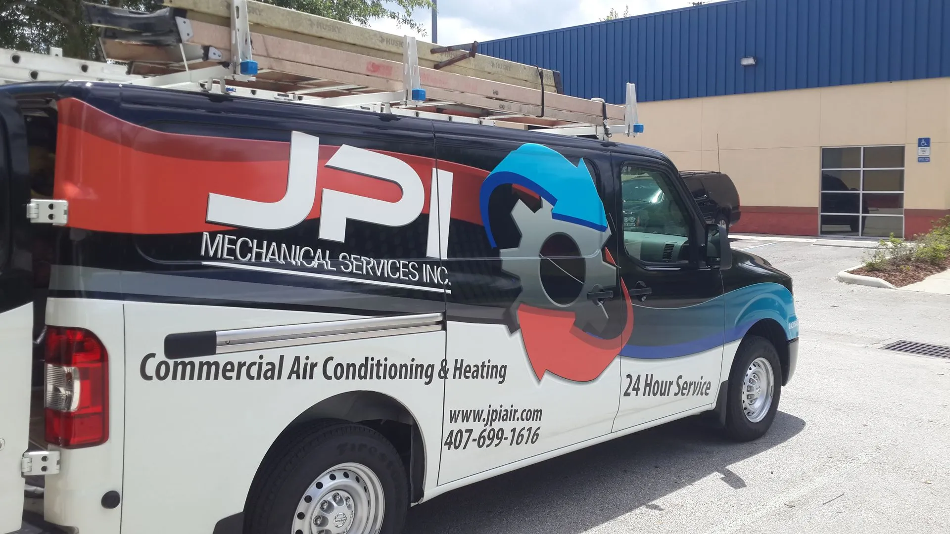 JPI Air work van