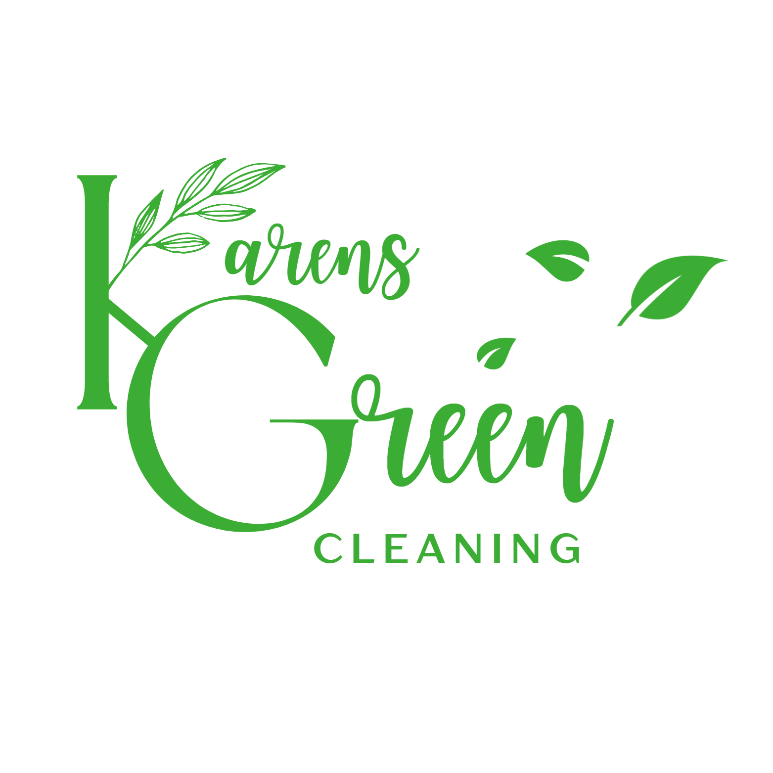 Karen's Green Cleaning Logo