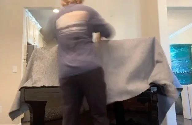 Tampa movers loading truck