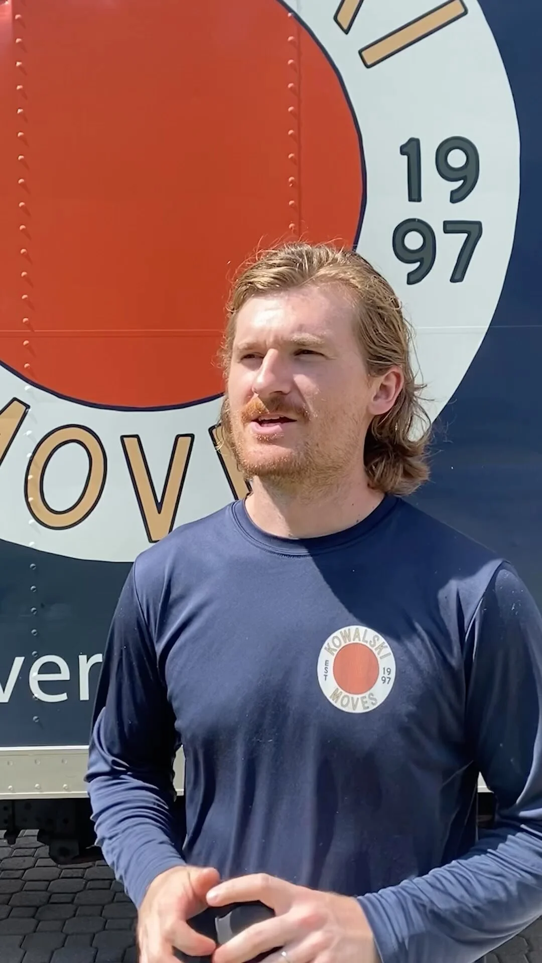 Professional movers at work