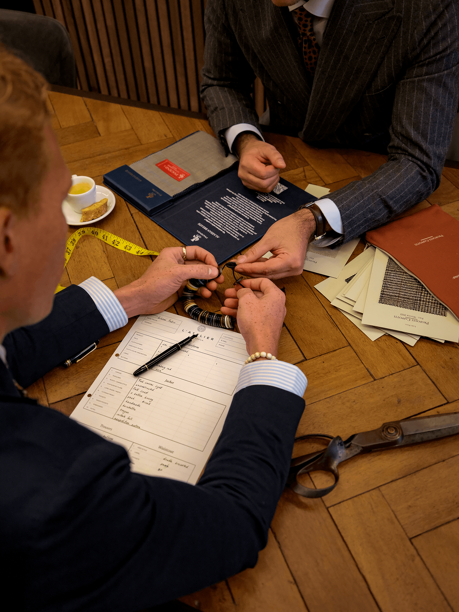 L'Atelier bespoke tailoring