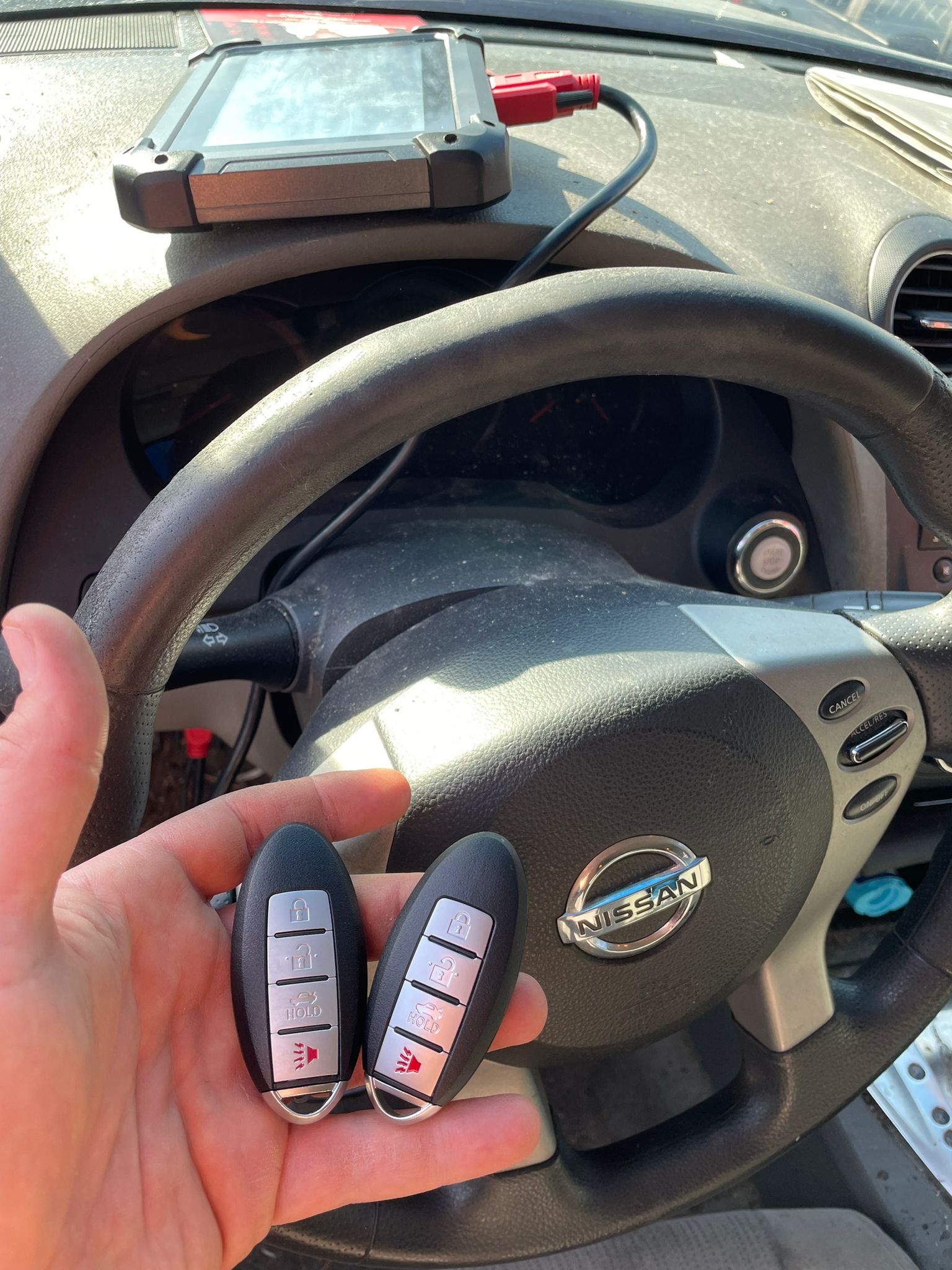 Lost car keys replacement