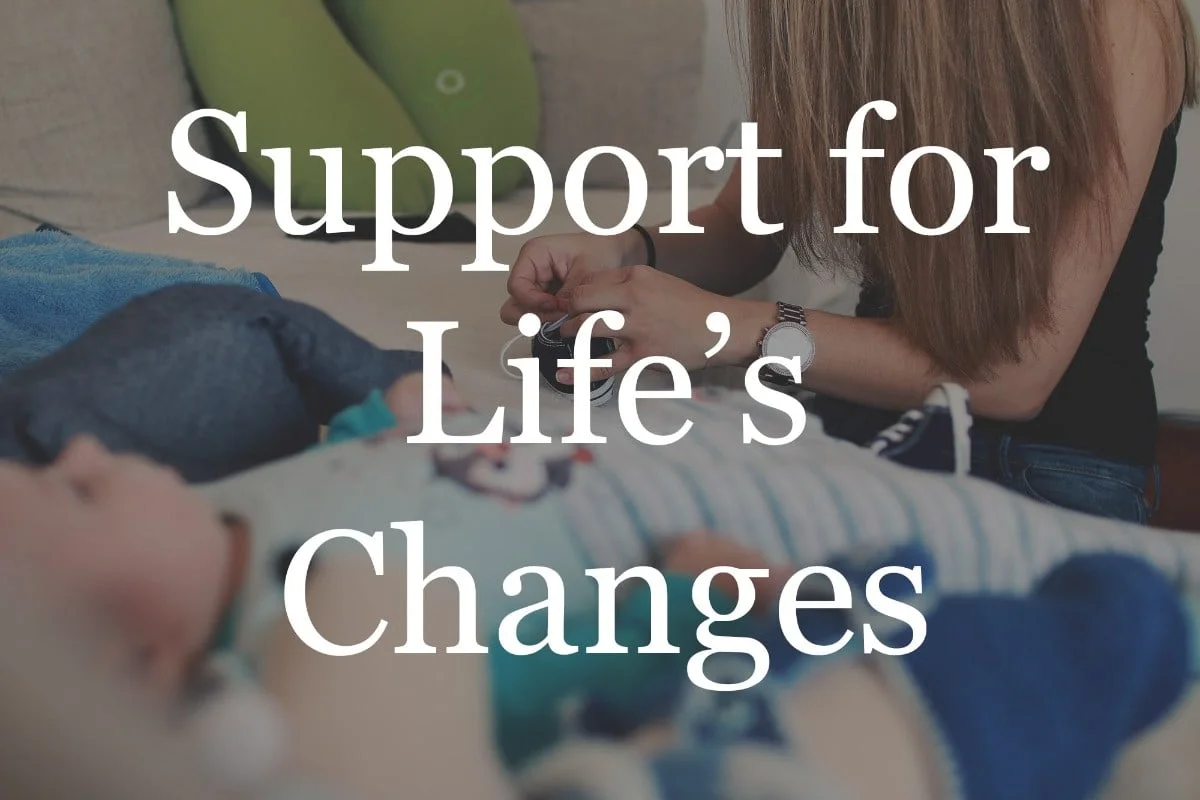 Attorney Elaine McGinnis reviewing estate documents