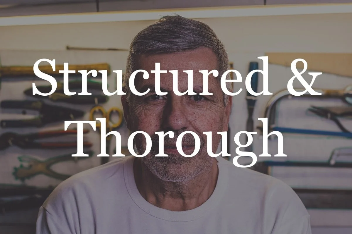 Structured estate planning meeting