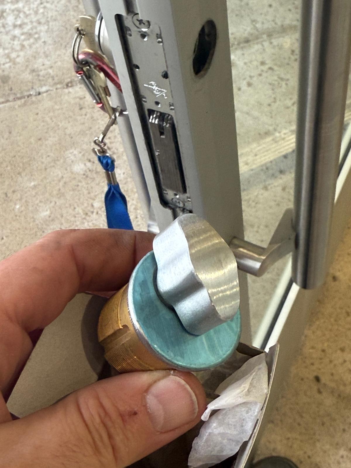 Types of locks installed