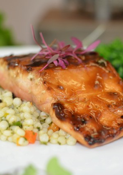 Salmon entrée