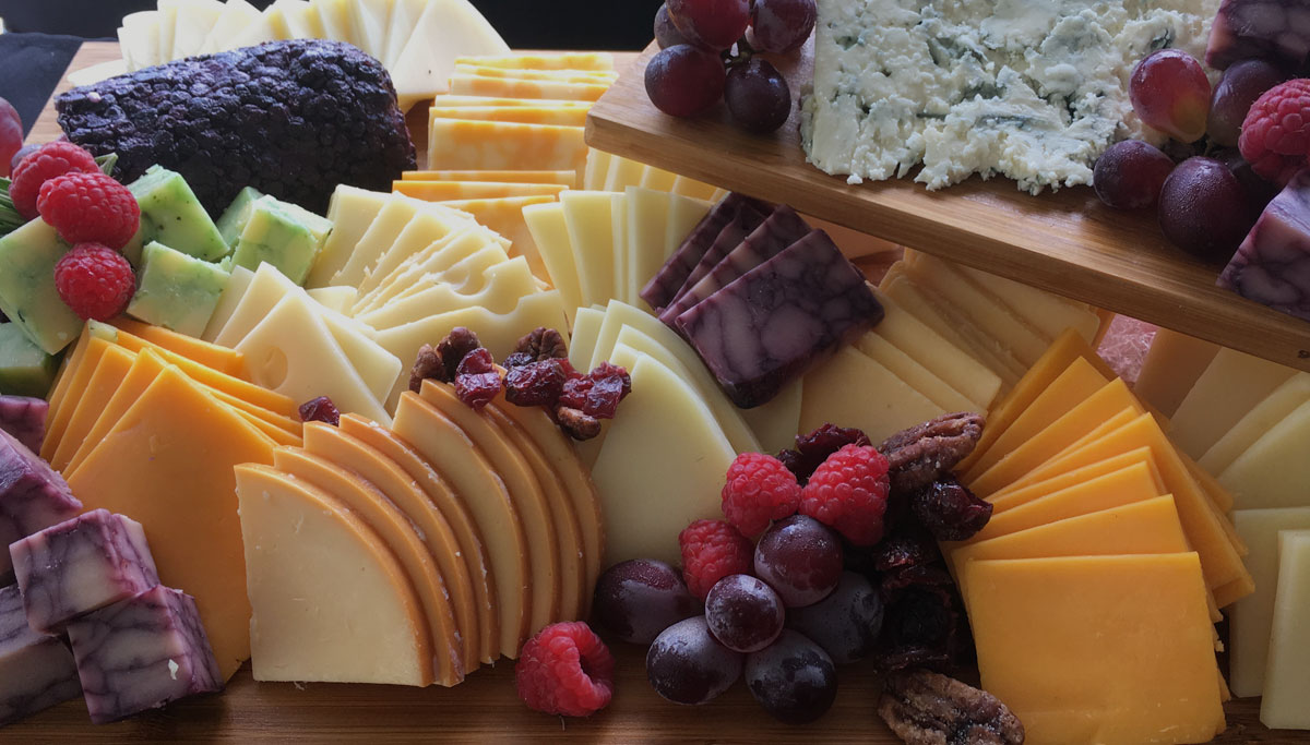 Gourmet catering spread