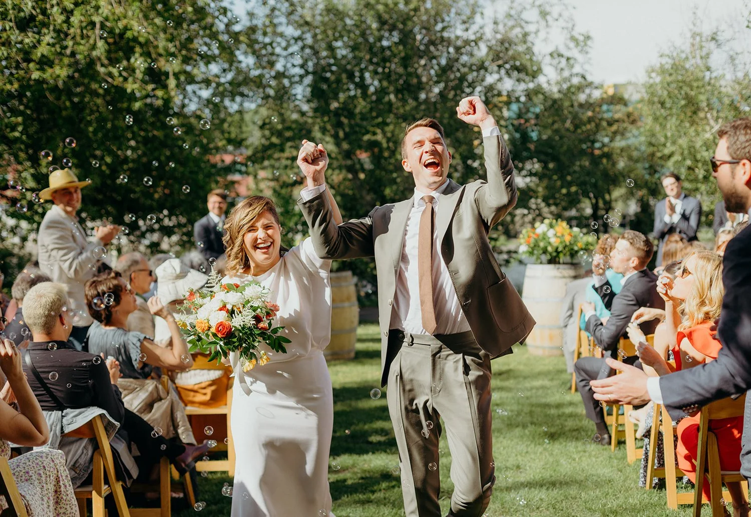 Beautiful wedding ceremony