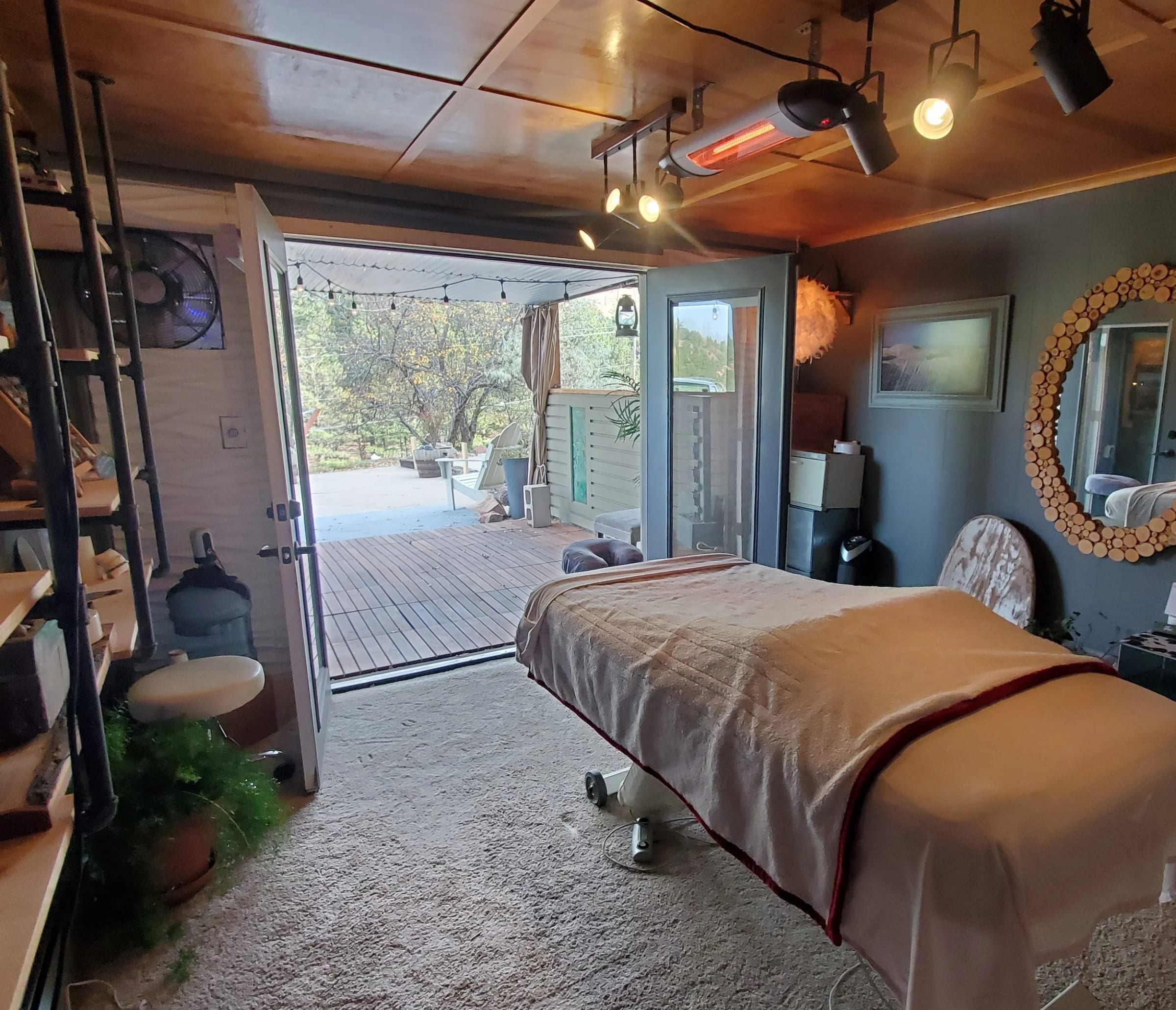 Massage in Nature and Fresh Air