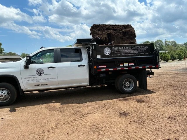 Matt Goodwin Landscaping truck and team