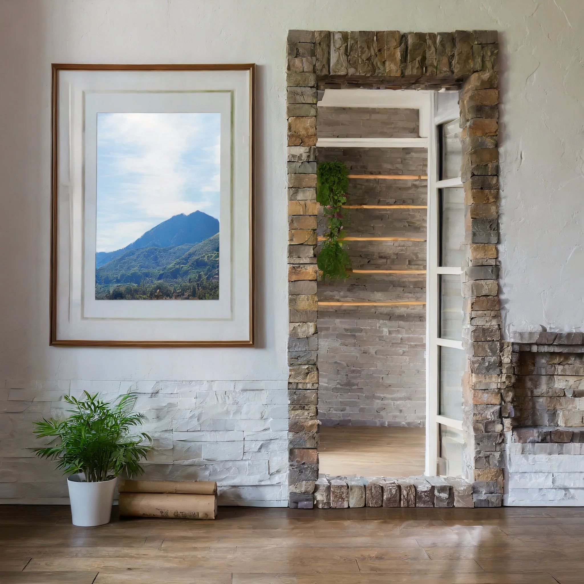 Photography artwork display