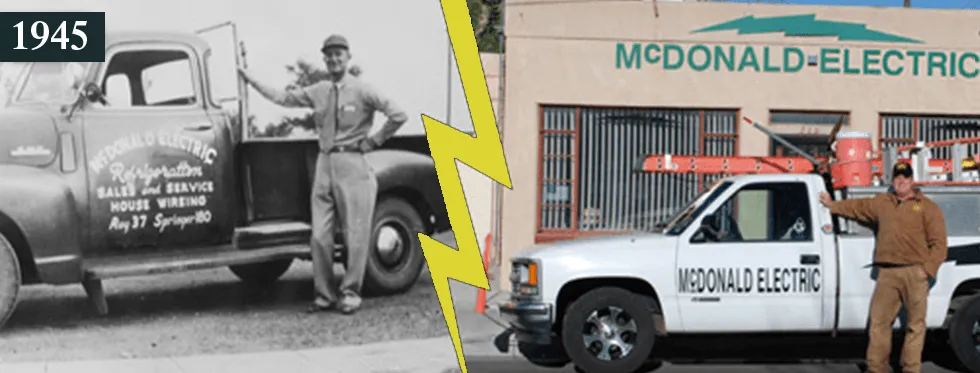 McDonald Electric — Then and Now, since 1945
