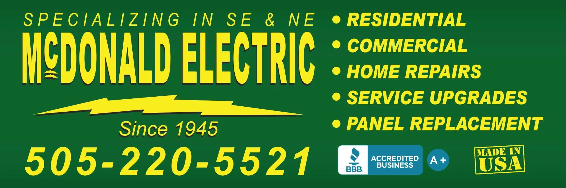 McDonald Electric — Trusted Albuquerque Electricians