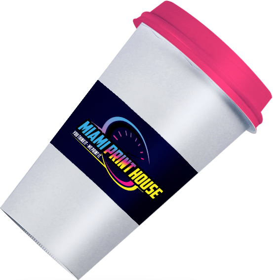 Miami Print House branded cup