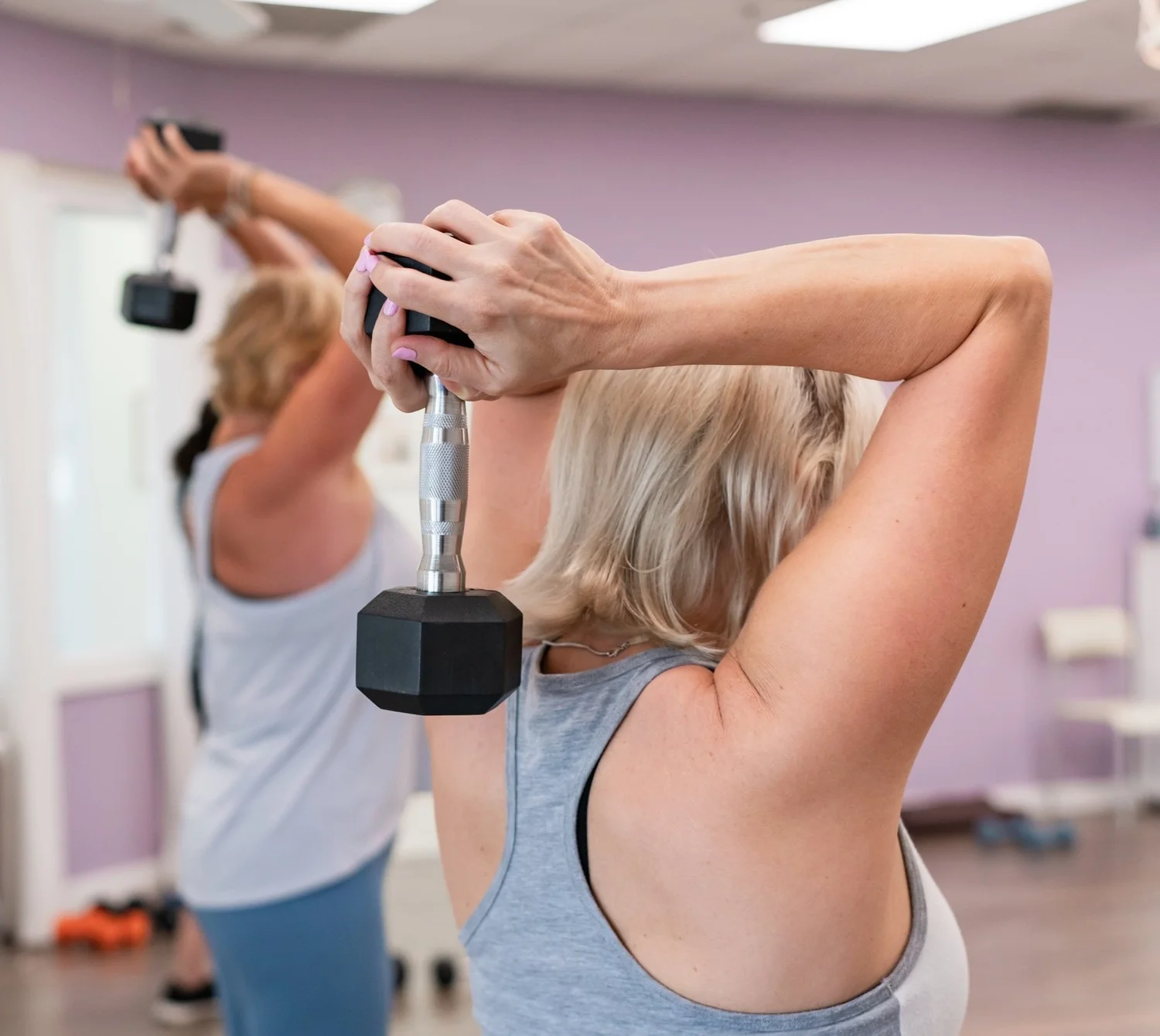 Strength training at Move Studio