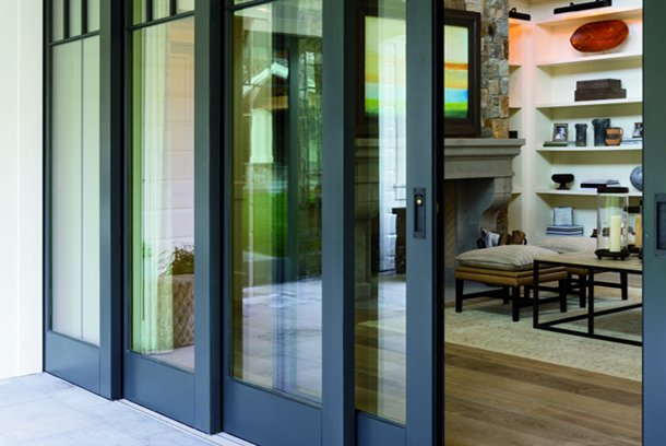 Sliding glass door lock installation