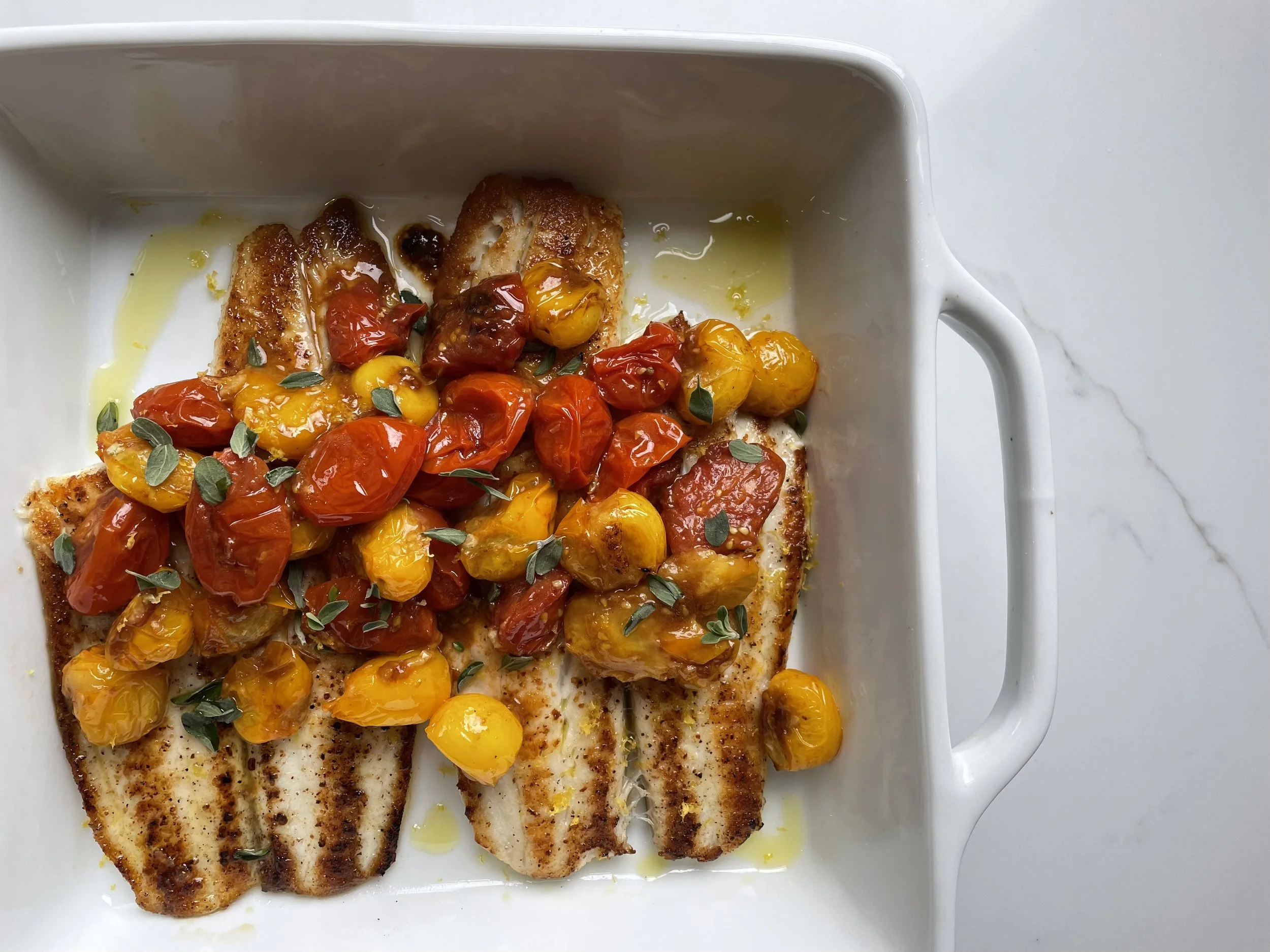 Beautiful dish by Chef Leigha