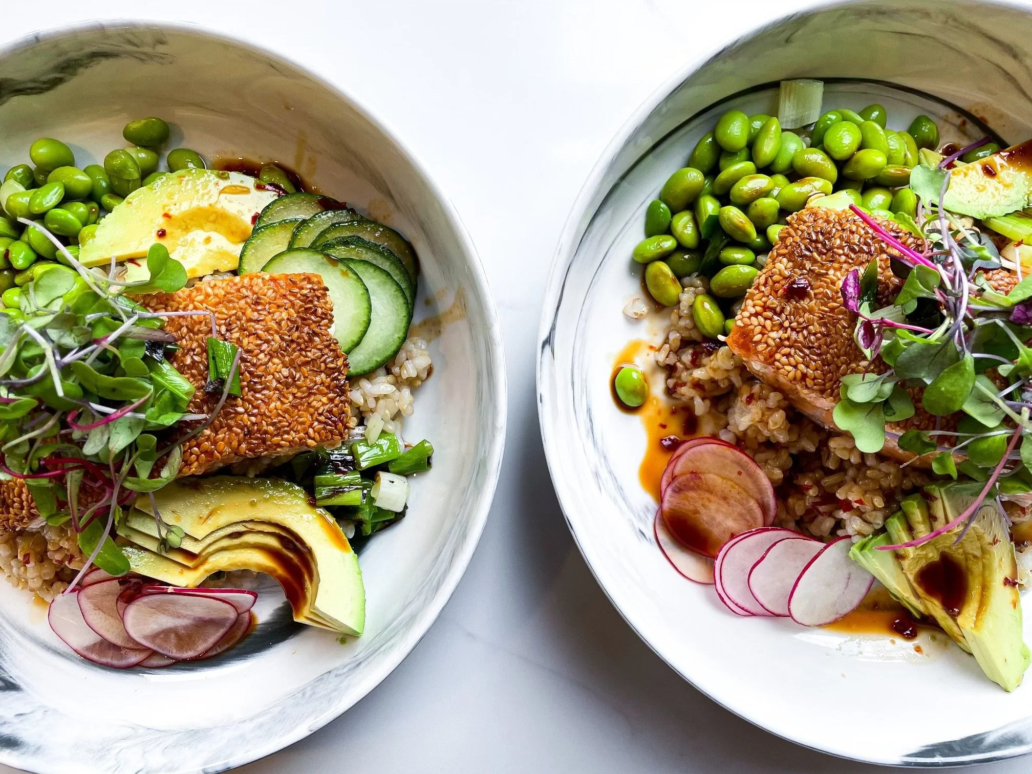 Nutrient-dense sushi bowl