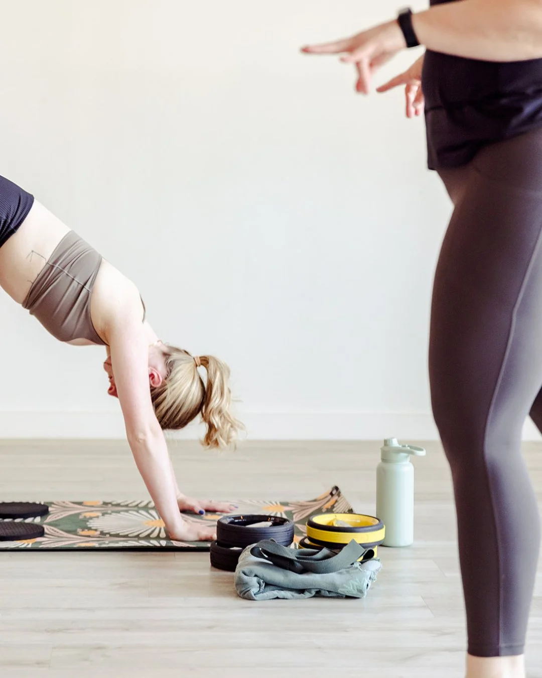 Yoga practice at NuPower