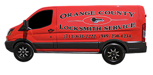 O.C. Locksmith service van