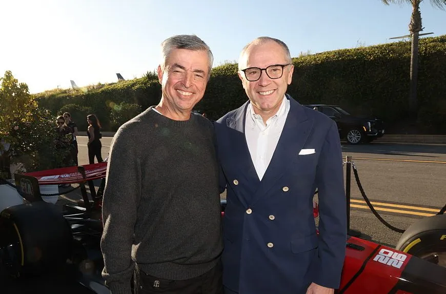 Eddy Cue and Formula 1 CEO