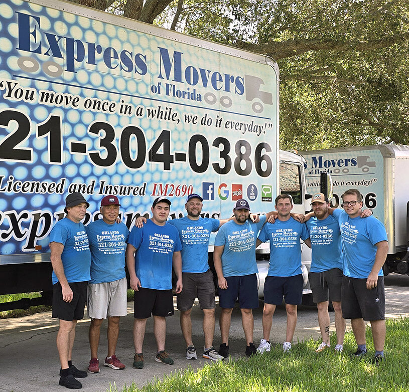 Orlando Express Movers team