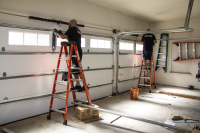 Overhead Door Installers at Work