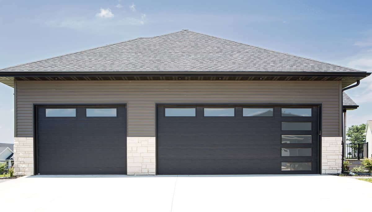 Thermacore brown insulated door