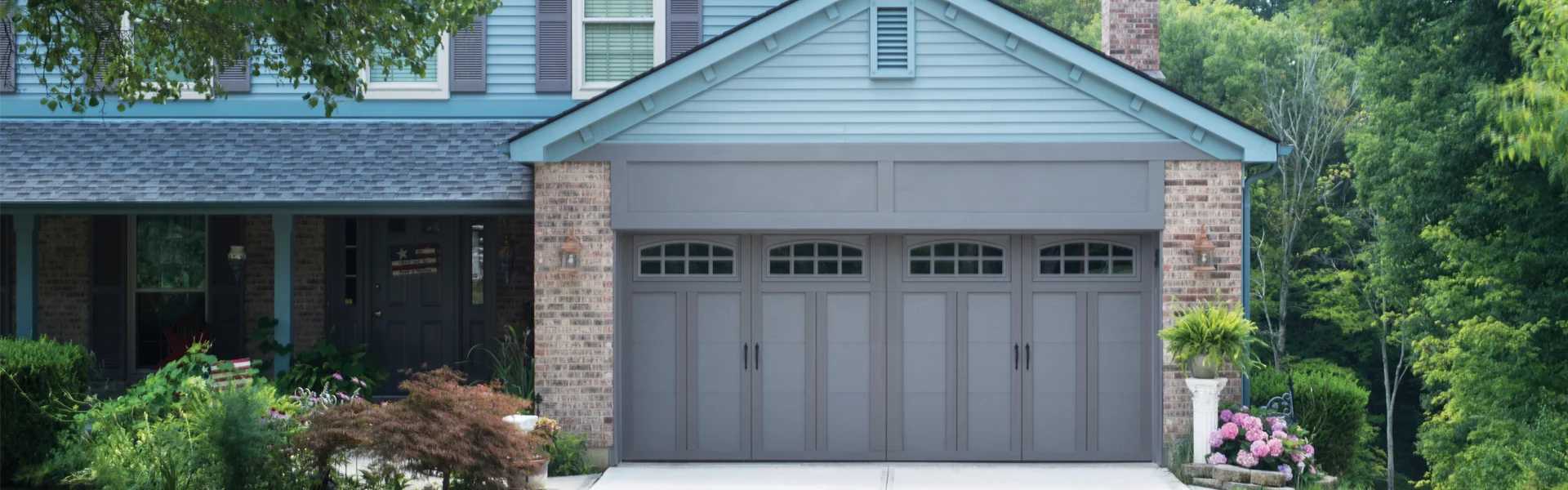 Residential garage doors