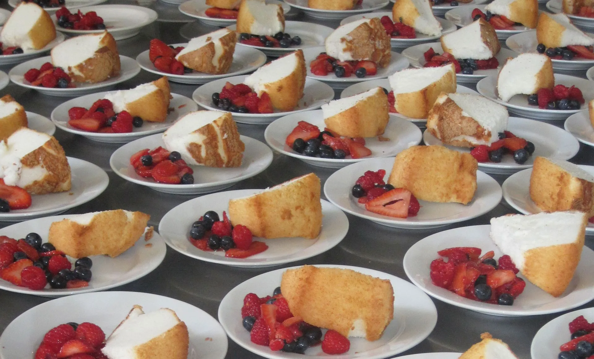 Catering spread for special occasions