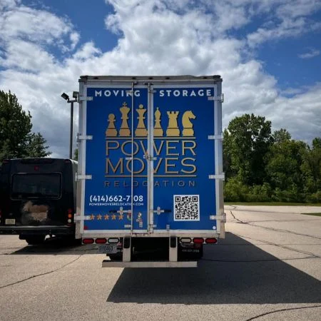 Long distance moving van