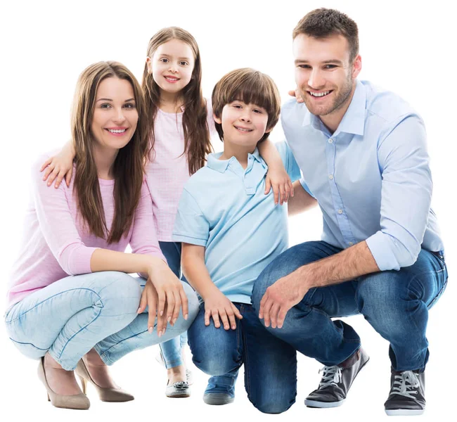 Happy family — Premier Lending clients