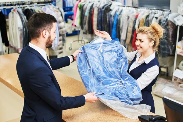 Dry cleaning service