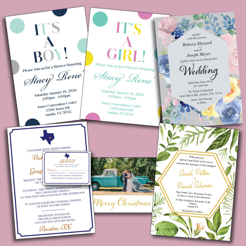 Business cards and print collateral