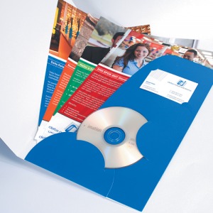 Spot UV Media Folders