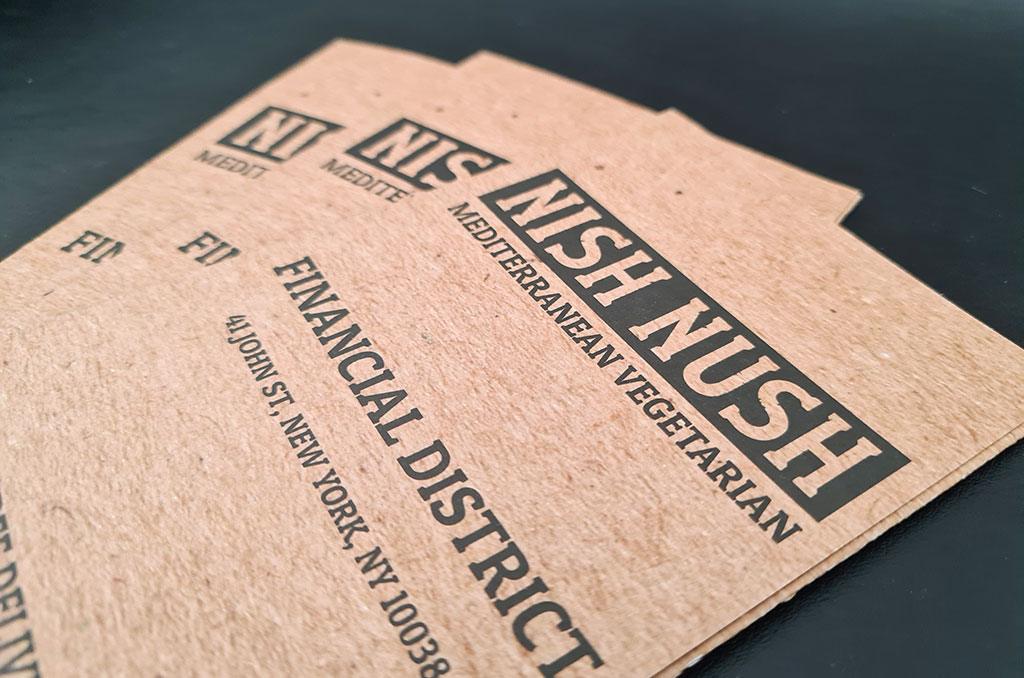 Menu Printing Los Angeles