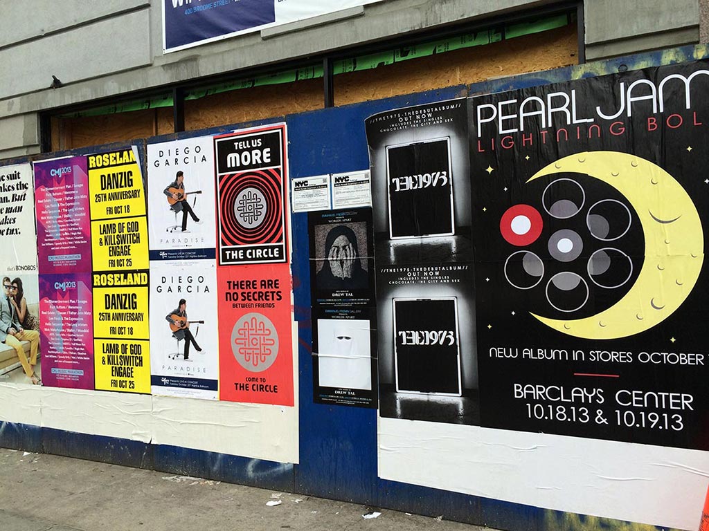 Wheatpaste Posters Los Angeles