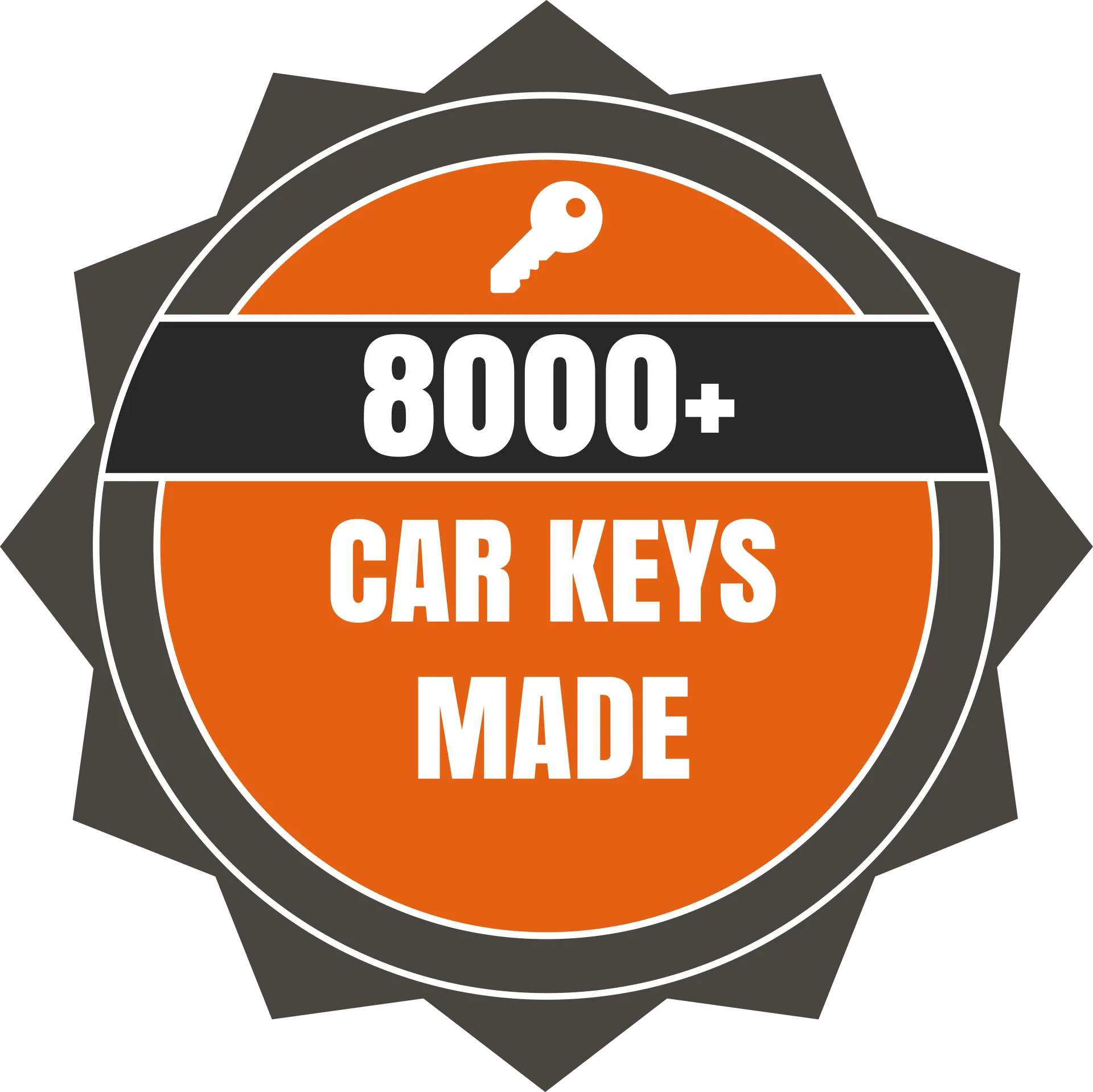 8000 car keys made