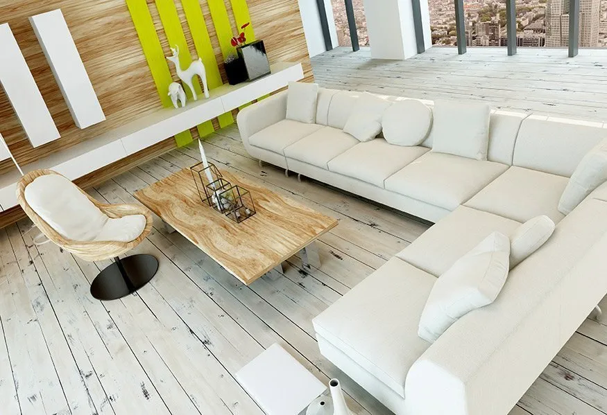 Elegant rental property interior